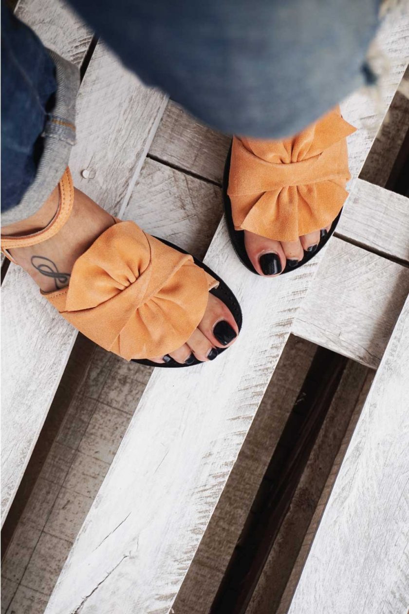 Sandale FUNKY B, nude - corai | sandalefaine.ro