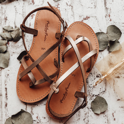 Sandale FUNKY FEELING grej metalic | sandalefaine.ro Sandale FUNKY FEELING grej metalic | sandalefaine.ro