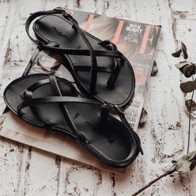 Sandale FUNKY FEELING negru | sandalefaine.ro Sandale FUNKY FEELING negru | sandalefaine.ro