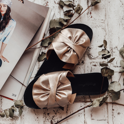 Papuci FUNKY INSTYLE grej metalic | sandalefaine.ro Papuci FUNKY INSTYLE grej metalic | sandalefaine.ro