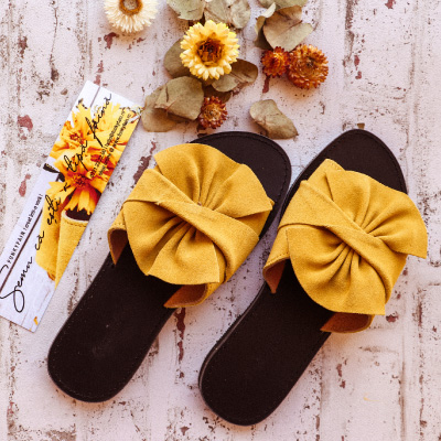 Papuci FUNKY INSTYLE galben | sandalefaine.ro Papuci FUNKY INSTYLE galben | sandalefaine.ro