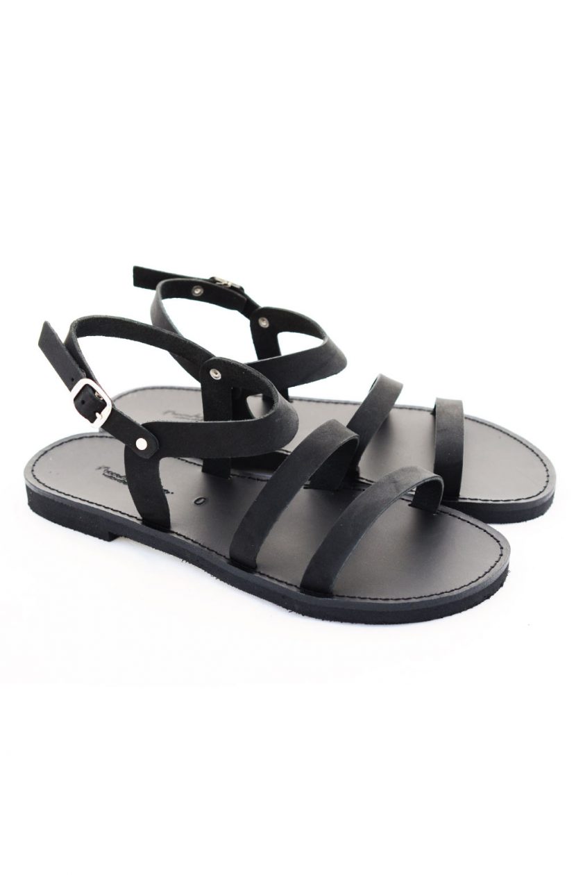 Sandale dama FUNKY CHIC negru | sandalefaine.ro